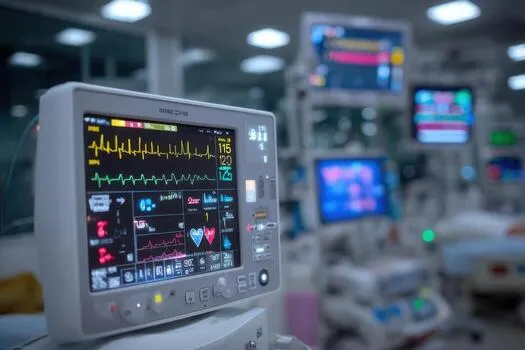 Patient monitor in hospital